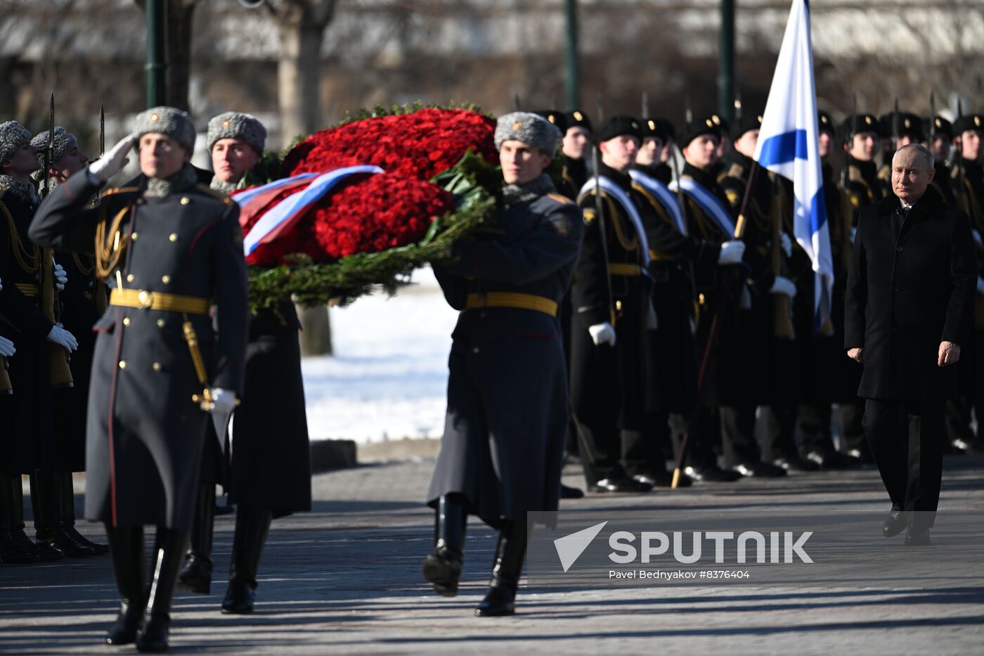 Russia Putin Fatherland Defender Day