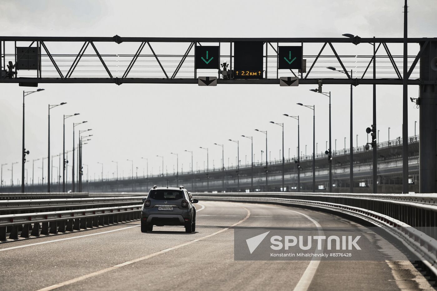 Russia Crimean Bridge Accident Reopening