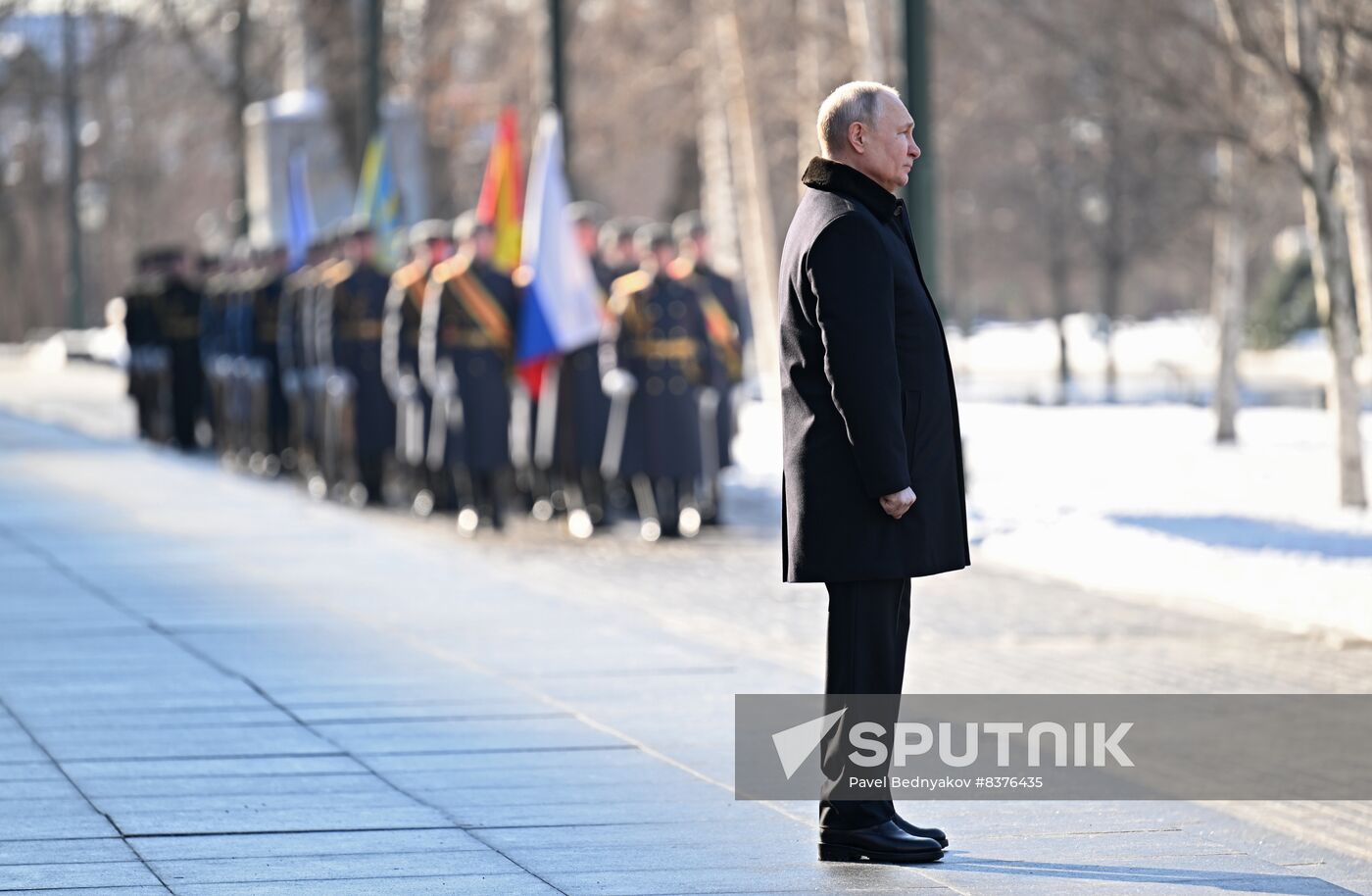 Russia Putin Fatherland Defender Day