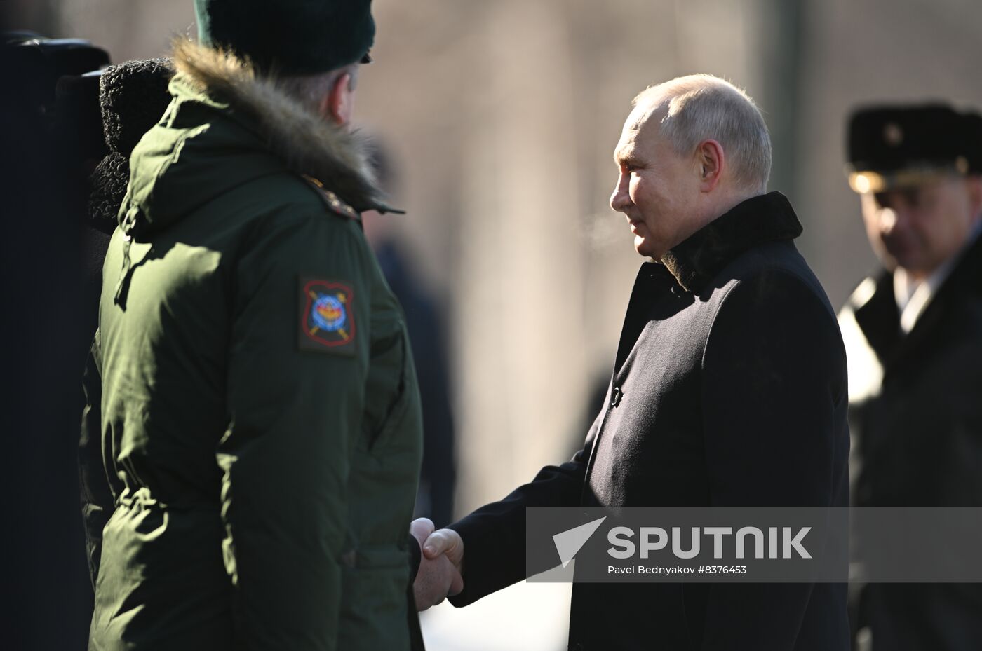 Russia Putin Fatherland Defender Day