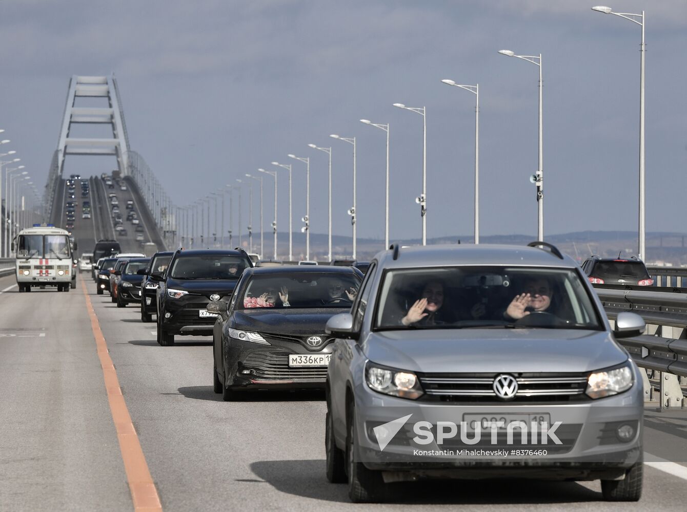 Russia Crimean Bridge Accident Reopening