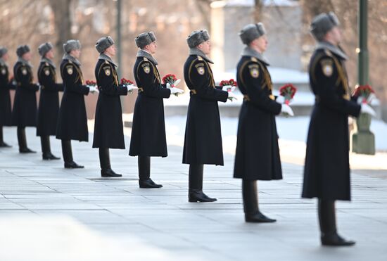 Russia Putin Fatherland Defender Day