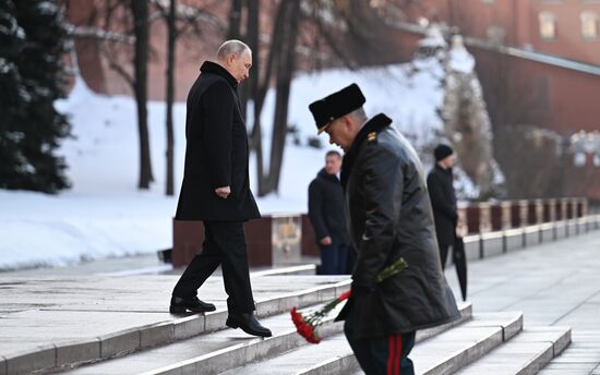 Russia Putin Fatherland Defender Day