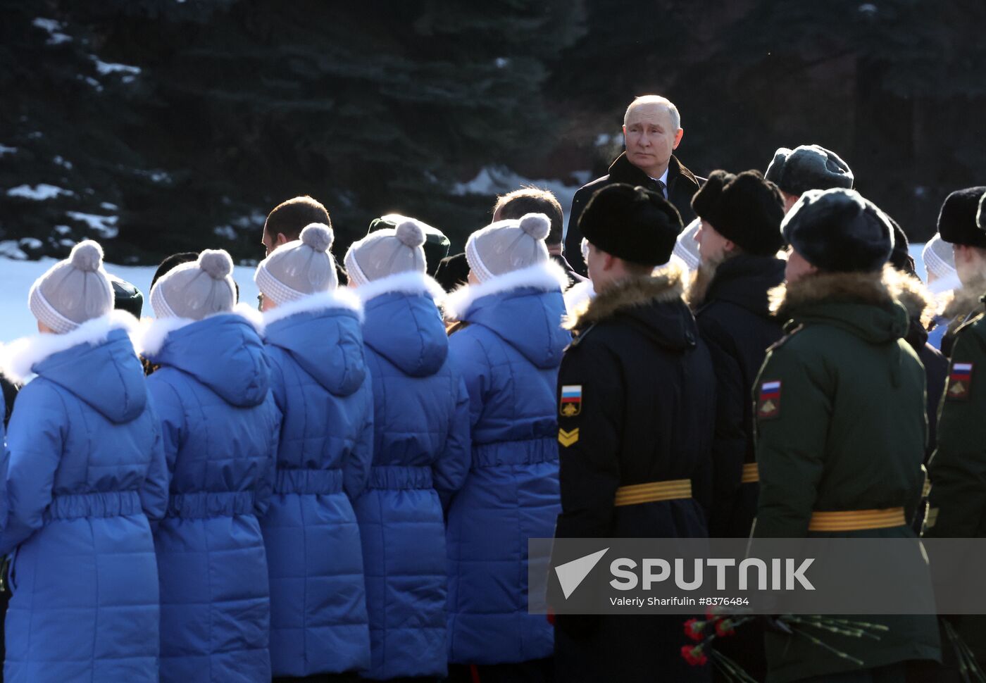 Russia Putin Fatherland Defender Day