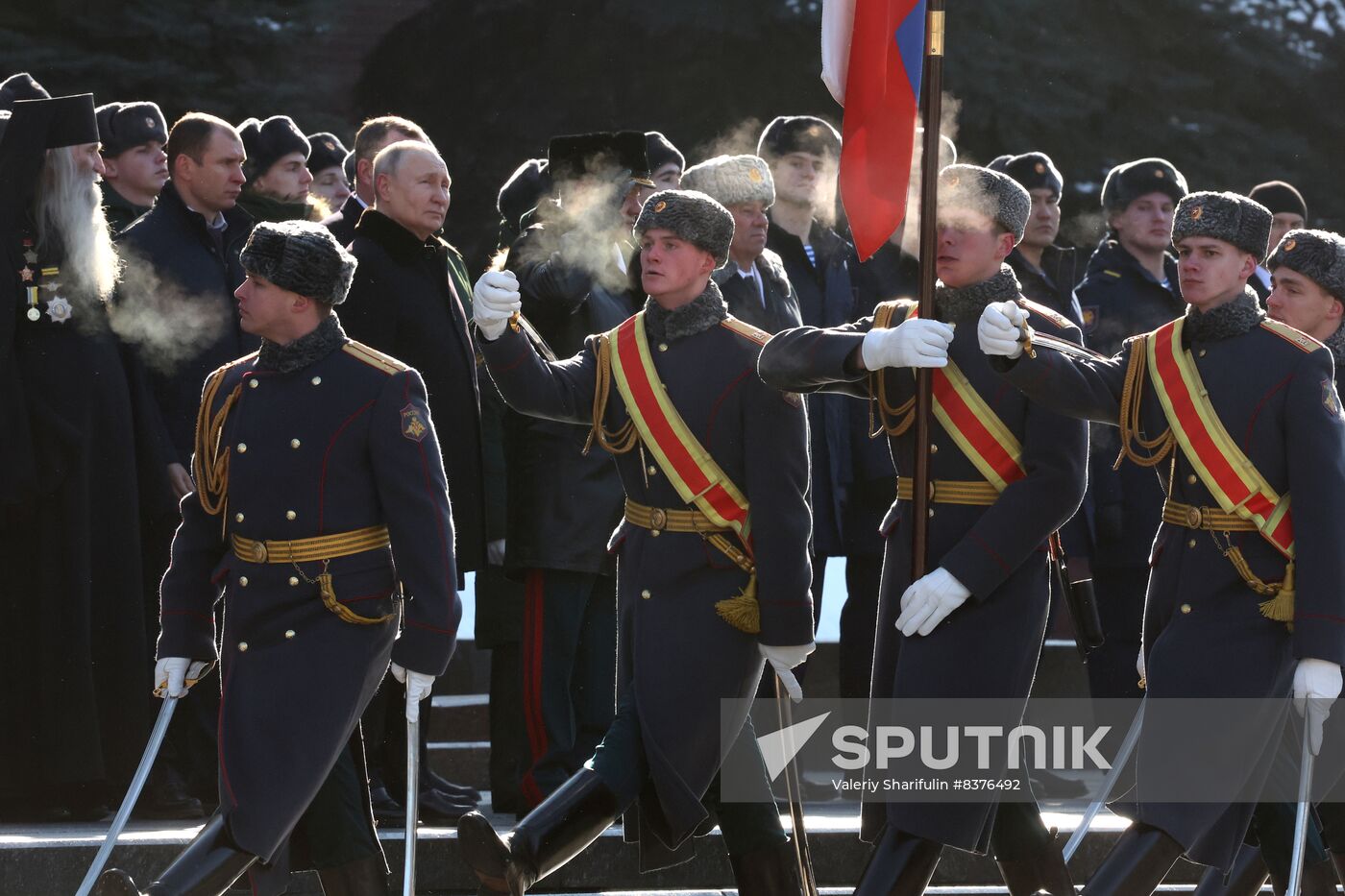 Russia Putin Fatherland Defender Day