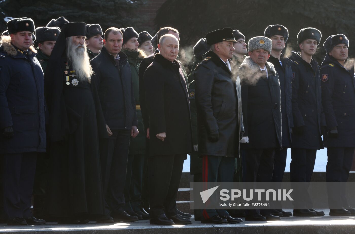 Russia Putin Fatherland Defender Day