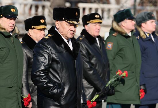 Russia Putin Fatherland Defender Day