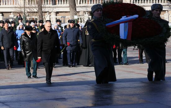 Russia Putin Fatherland Defender Day