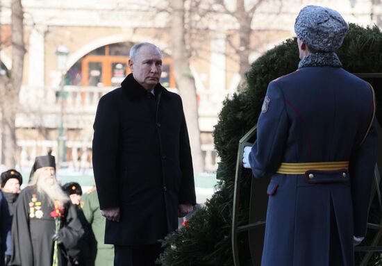 Russia Putin Fatherland Defender Day