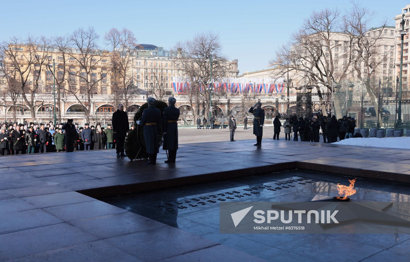 Russia Putin Fatherland Defender Day