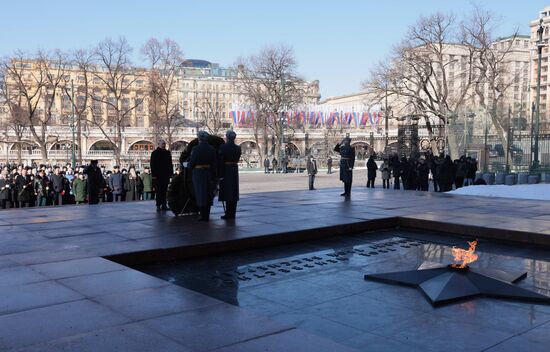 Russia Putin Fatherland Defender Day