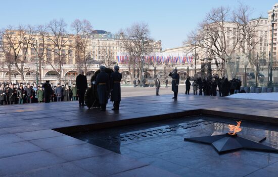 Russia Putin Fatherland Defender Day