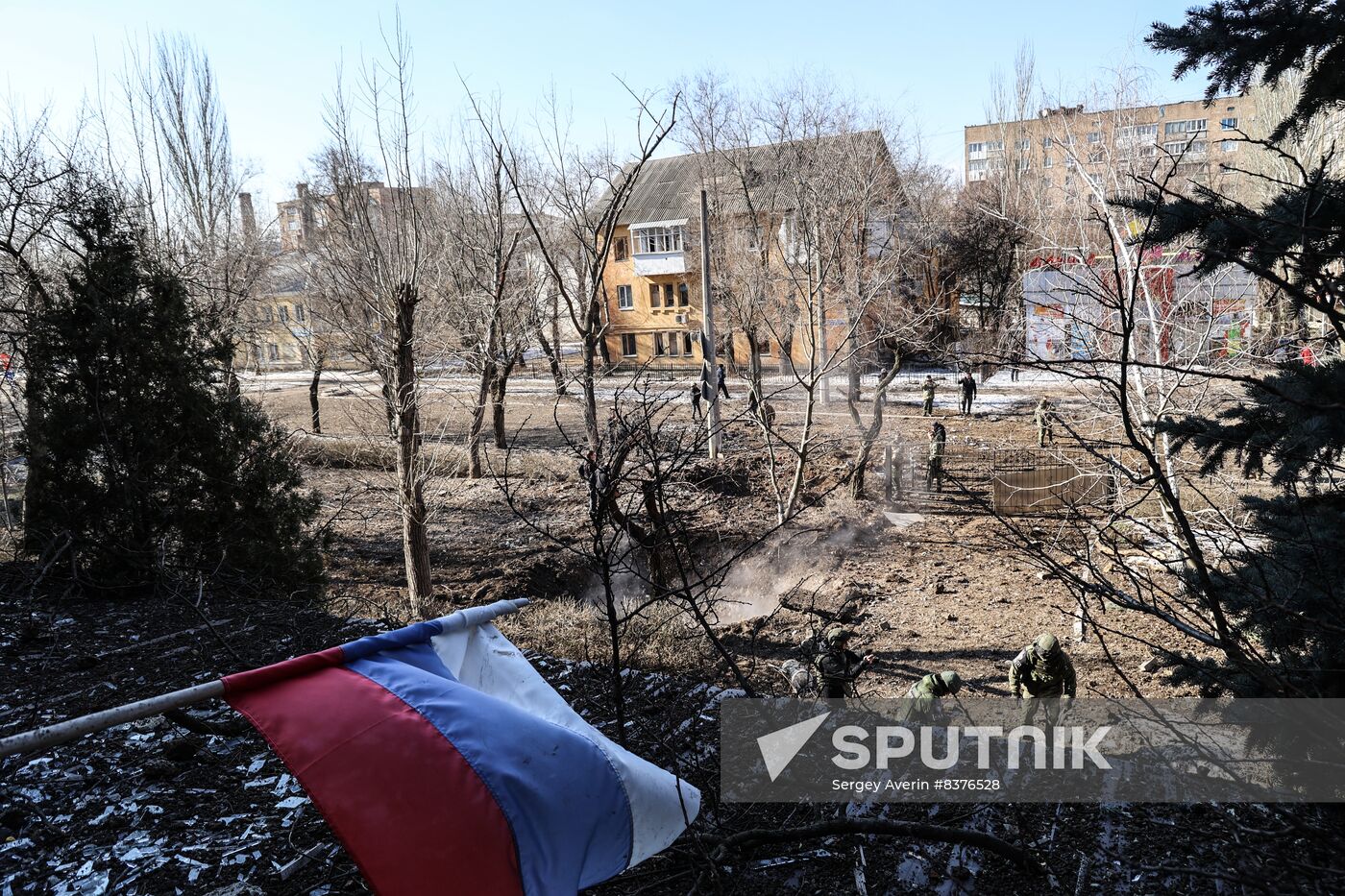 Russia Ukraine Military Operation Shelling