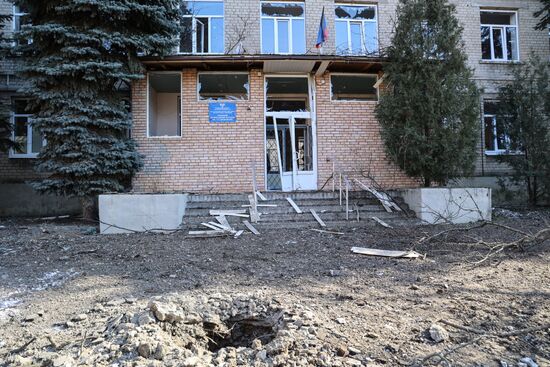 Russia Ukraine Military Operation Shelling