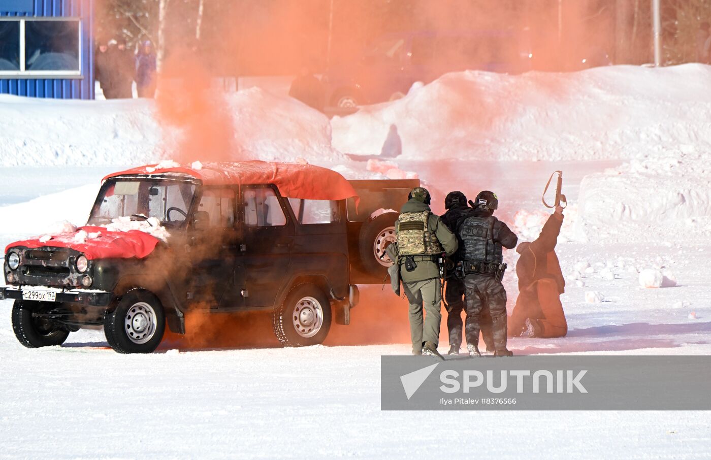 Russia Federal Guard Service Competition