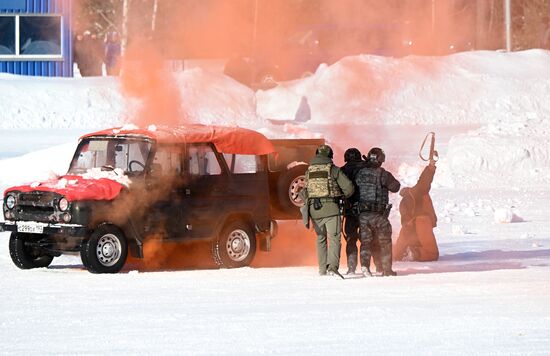 Russia Federal Guard Service Competition