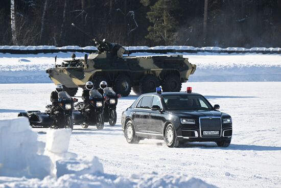 Russia Federal Guard Service Competition