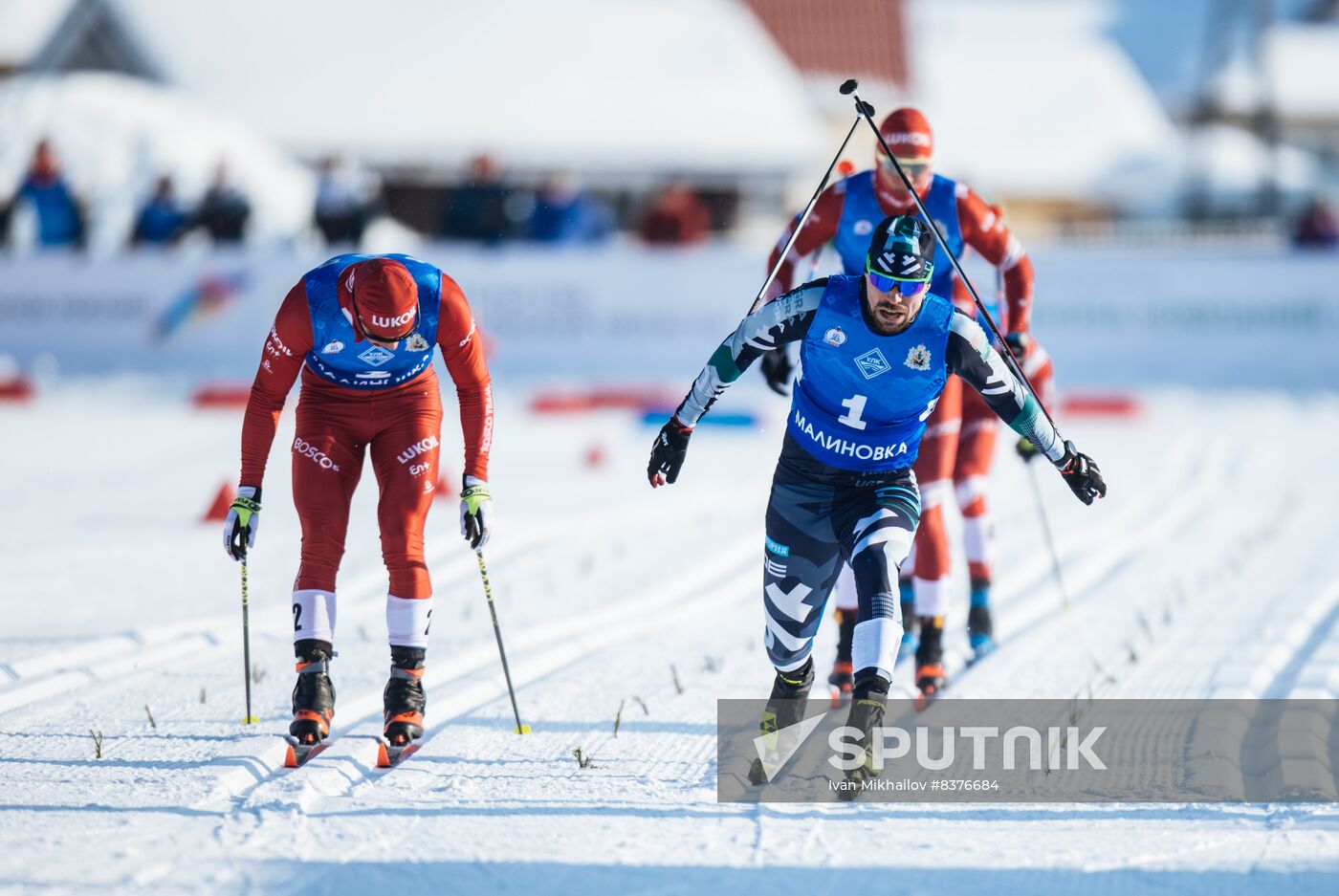 Russia Cross-Country Skiing Competititon Men