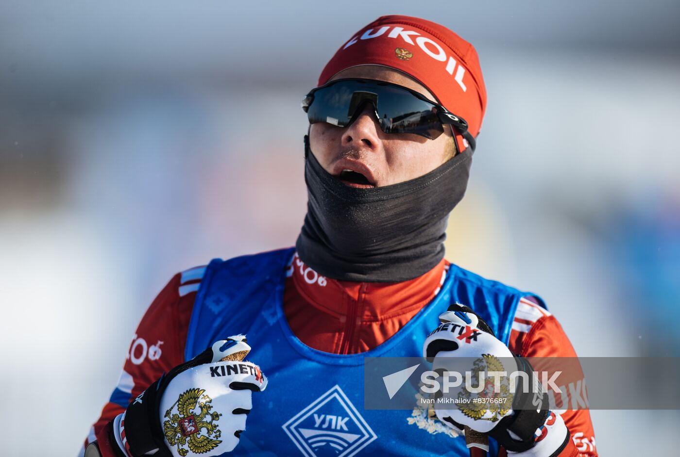 Russia Cross-Country Skiing Competititon Men