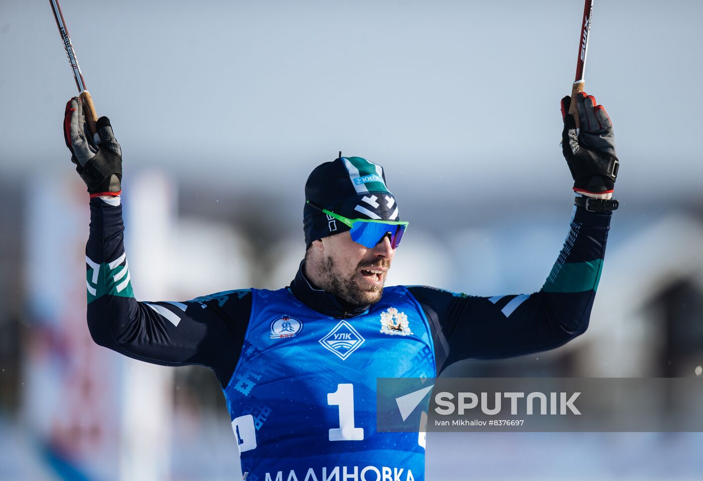 Russia Cross-Country Skiing Competititon Men