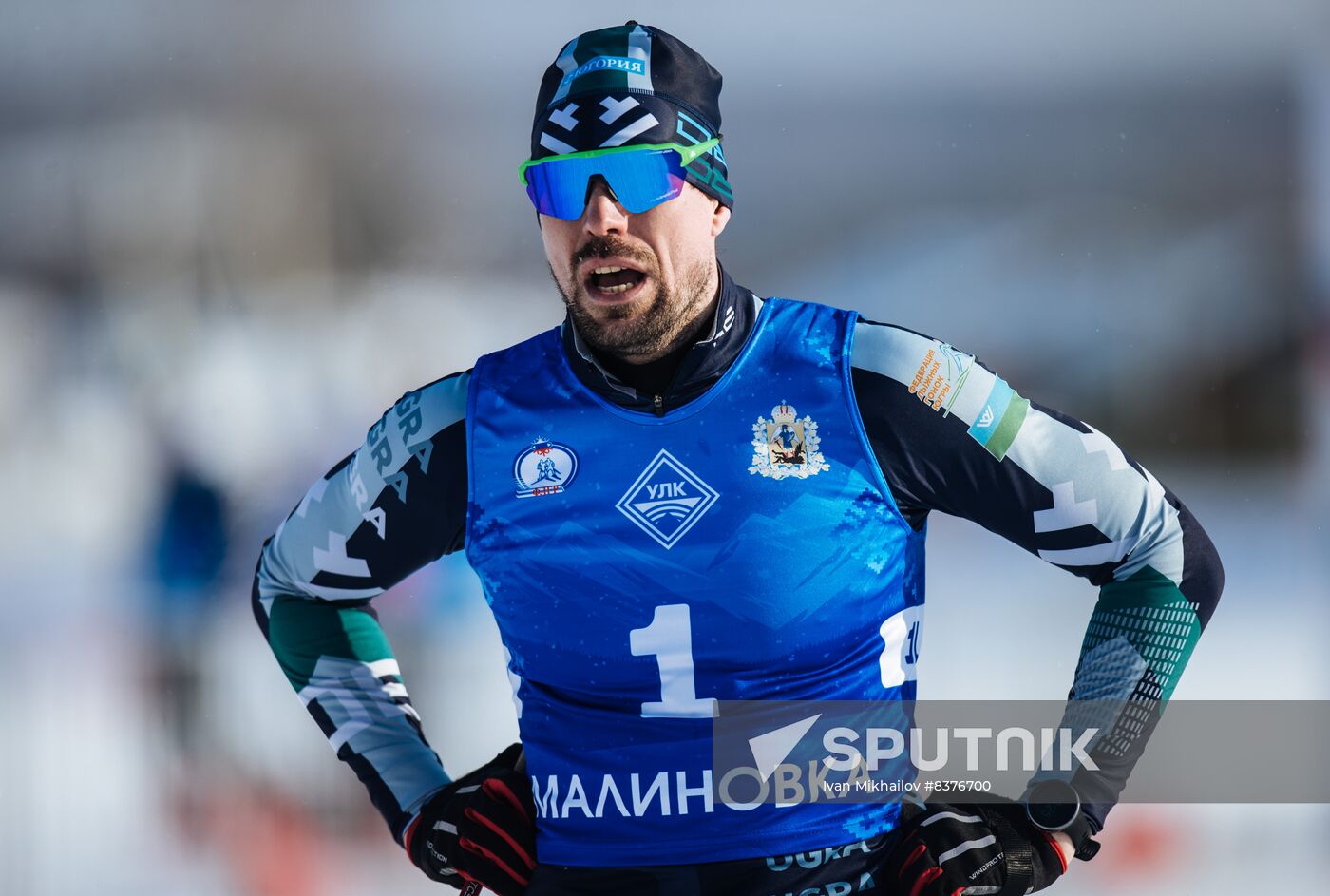 Russia Cross-Country Skiing Competititon Men