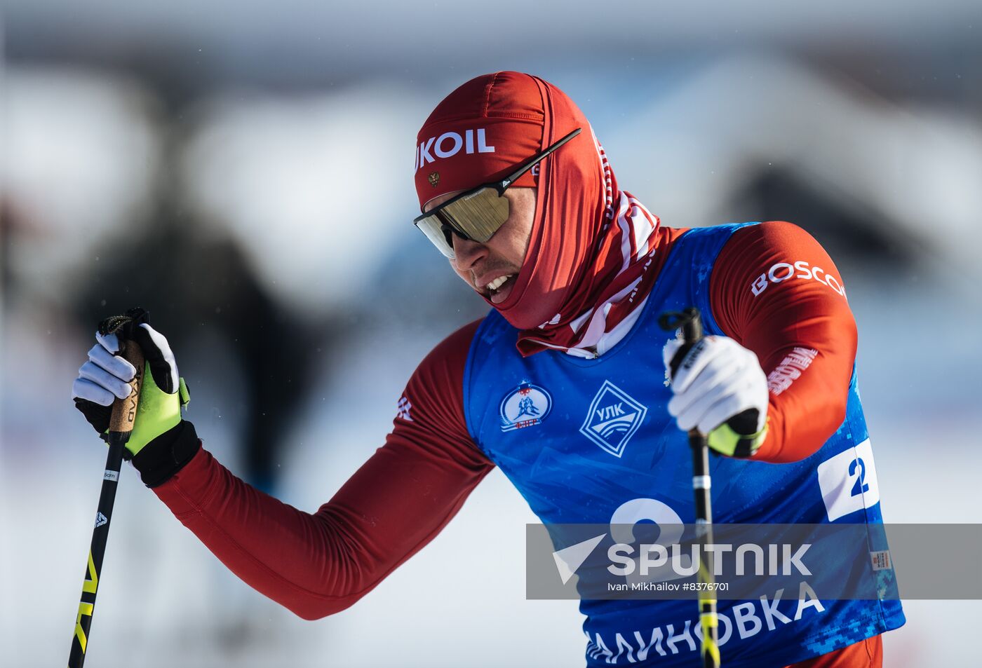 Russia Cross-Country Skiing Competititon Men