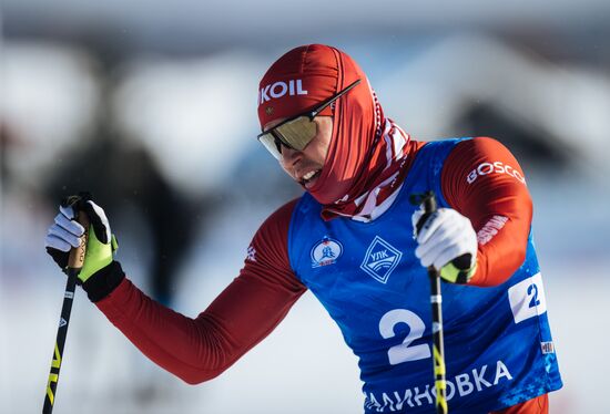 Russia Cross-Country Skiing Competititon Men