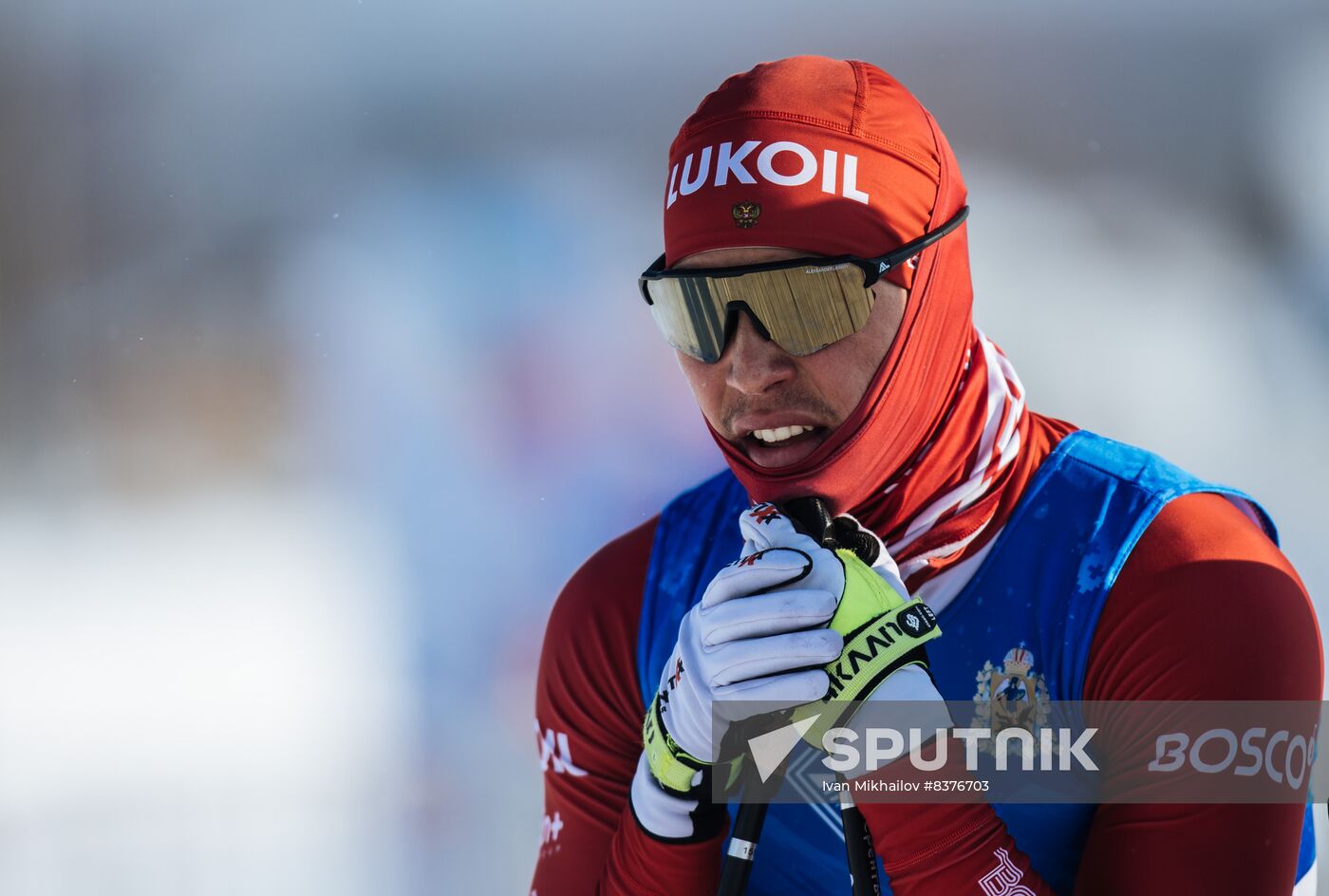 Russia Cross-Country Skiing Competititon Men