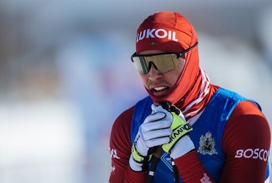 Russia Cross-Country Skiing Competititon Men