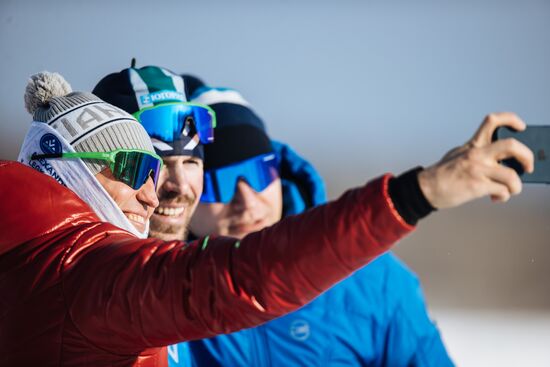 Russia Cross-Country Skiing Competititon Men