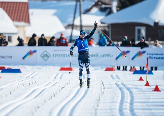 Russia Cross-Country Skiing Competititon Men