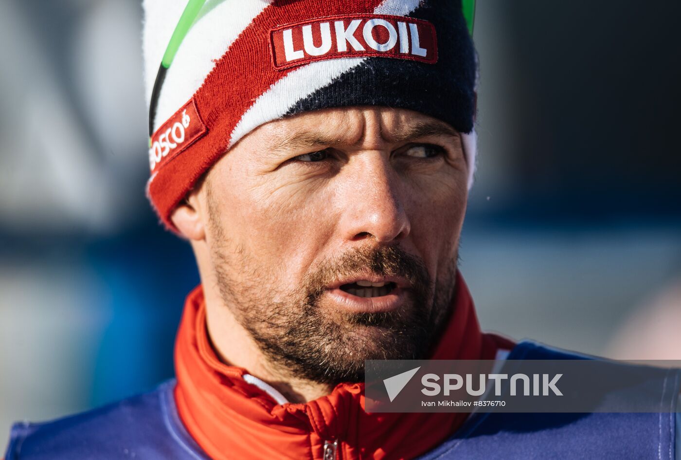 Russia Cross-Country Skiing Competititon Men