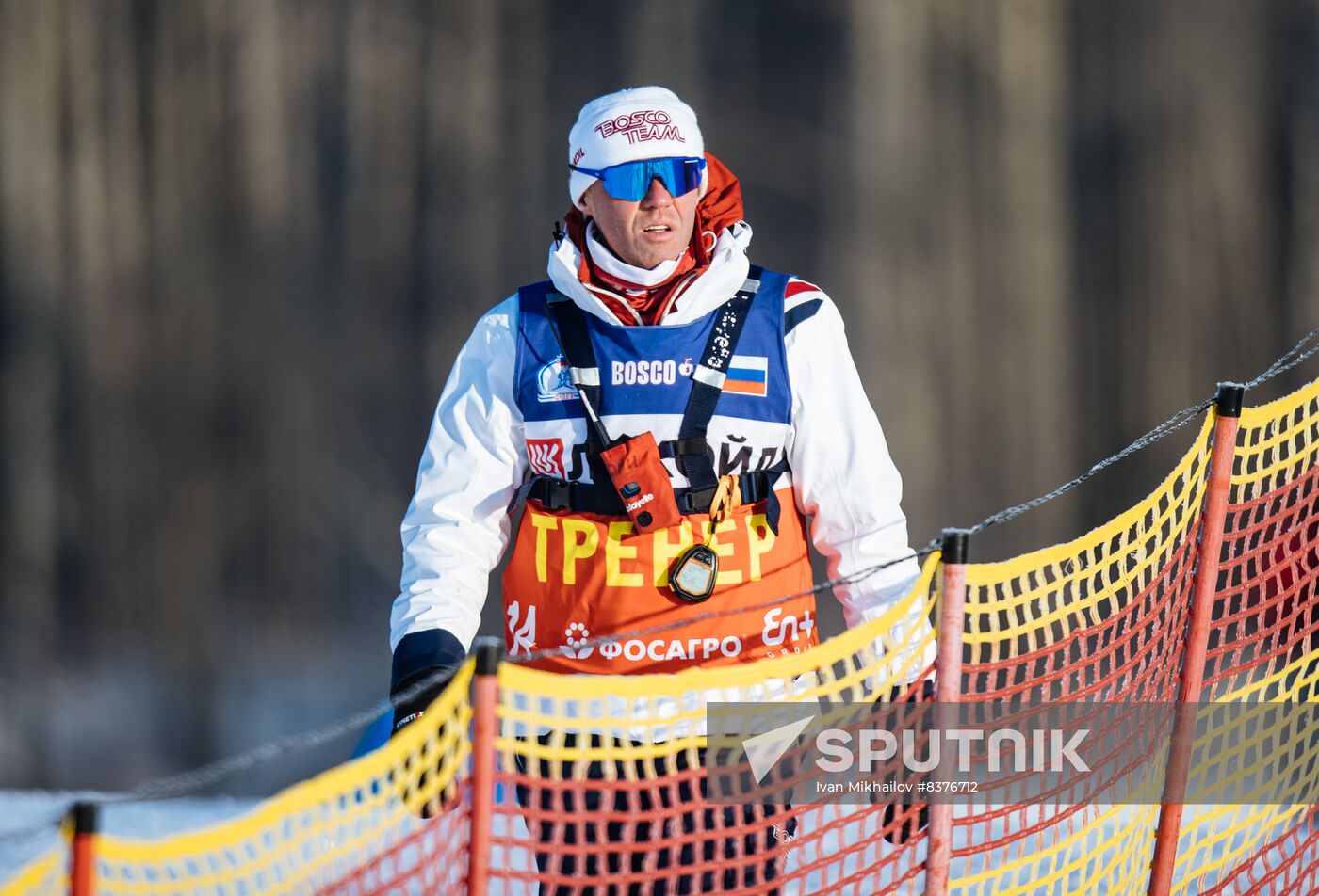 Russia Cross-Country Skiing Competititon Men