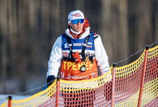 Russia Cross-Country Skiing Competititon Men