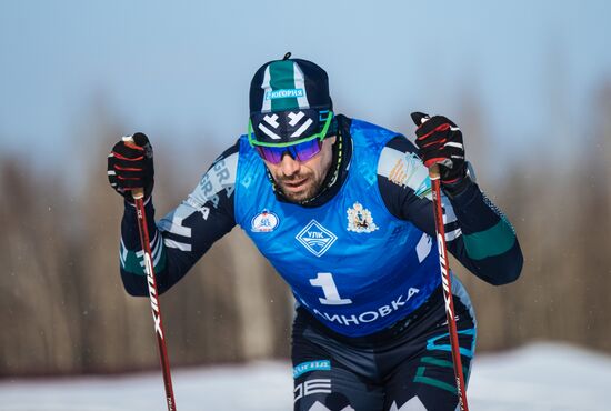 Russia Cross-Country Skiing Competititon Men