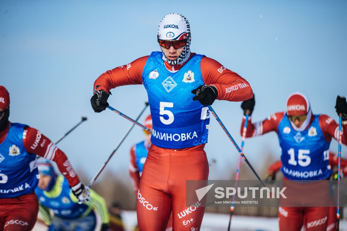 Russia Cross-Country Skiing Competititon Men
