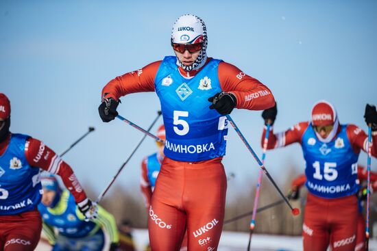 Russia Cross-Country Skiing Competititon Men