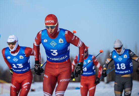 Russia Cross-Country Skiing Competititon Men