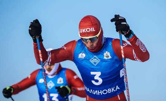 Russia Cross-Country Skiing Competititon Men