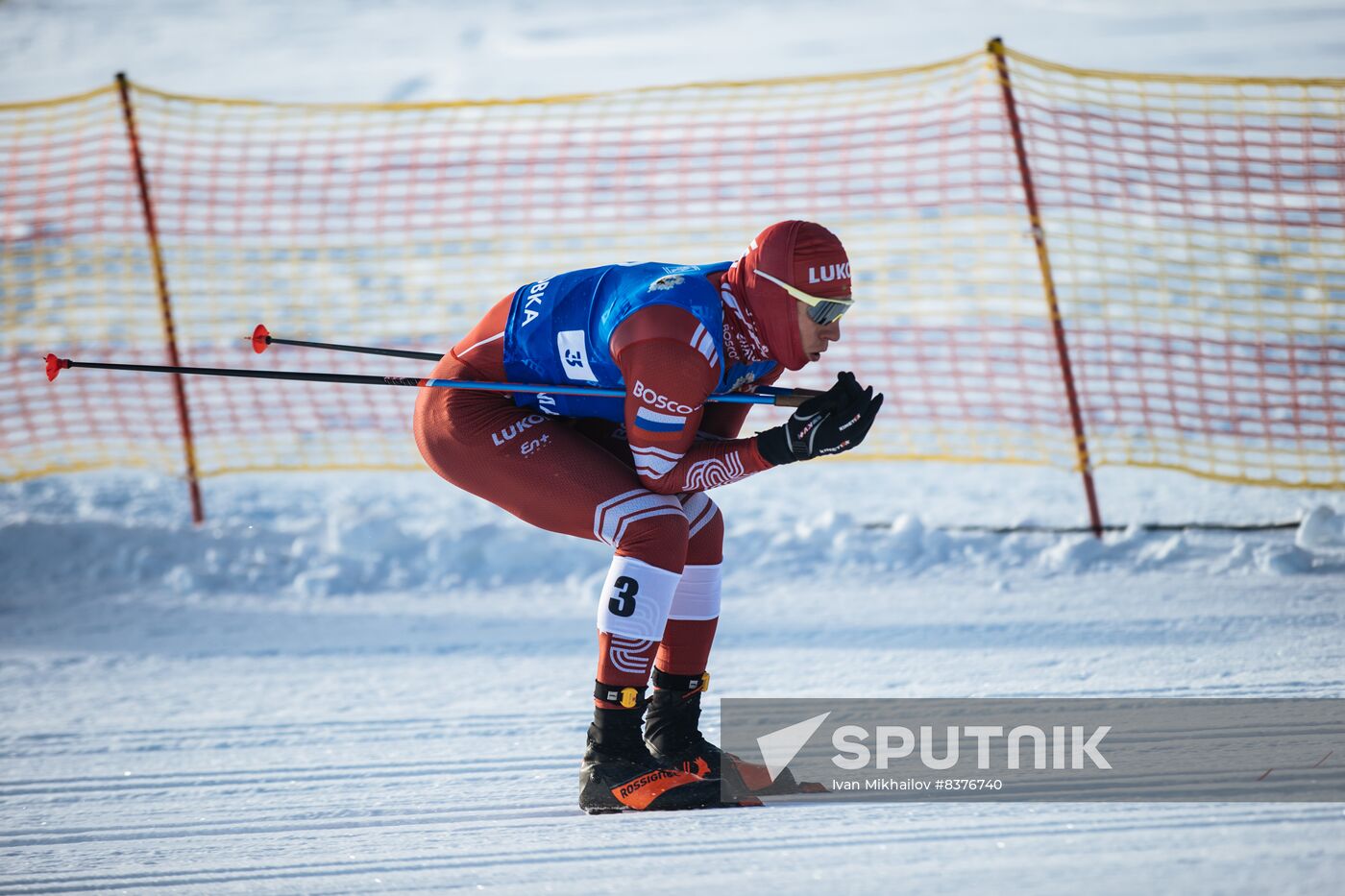 Russia Cross-Country Skiing Competititon Men