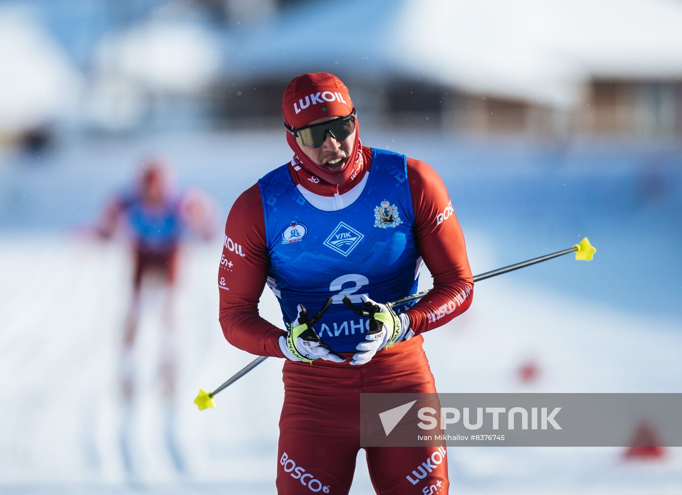 Russia Cross-Country Skiing Competititon Men