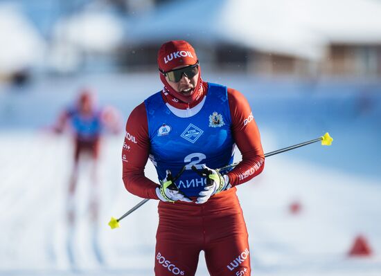 Russia Cross-Country Skiing Competititon Men