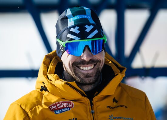 Russia Cross-Country Skiing Competititon Men