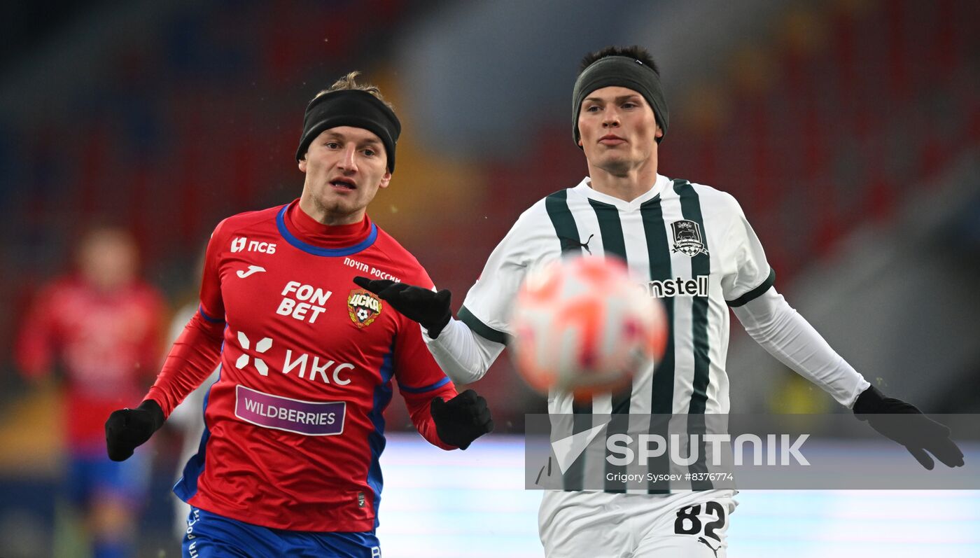 Russia Soccer Cup CSKA - Krasnodar