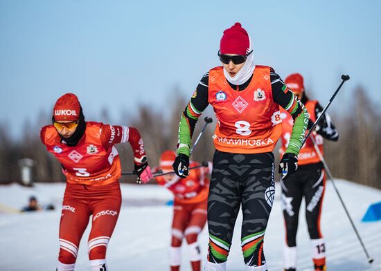 Russia Cross-Country Skiing Competition Women