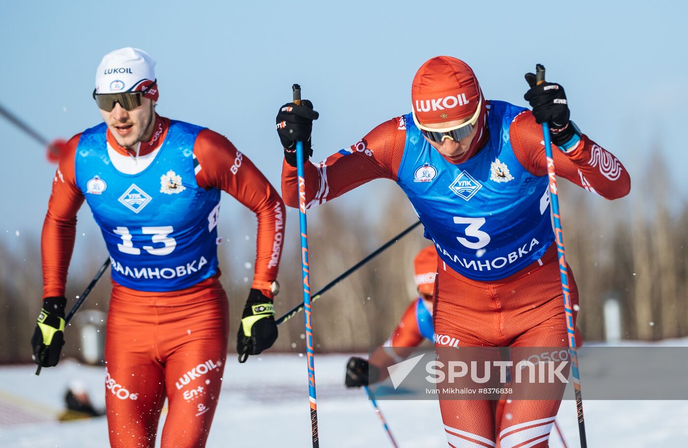 Russia Cross-Country Skiing Competititon Men