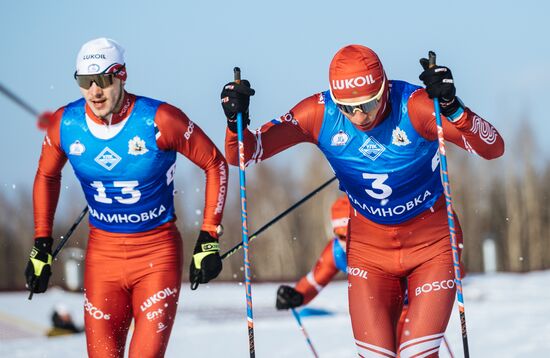 Russia Cross-Country Skiing Competititon Men