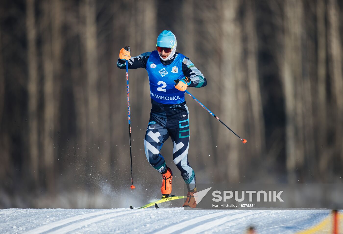 Russia Cross-Country Skiing Competititon Men