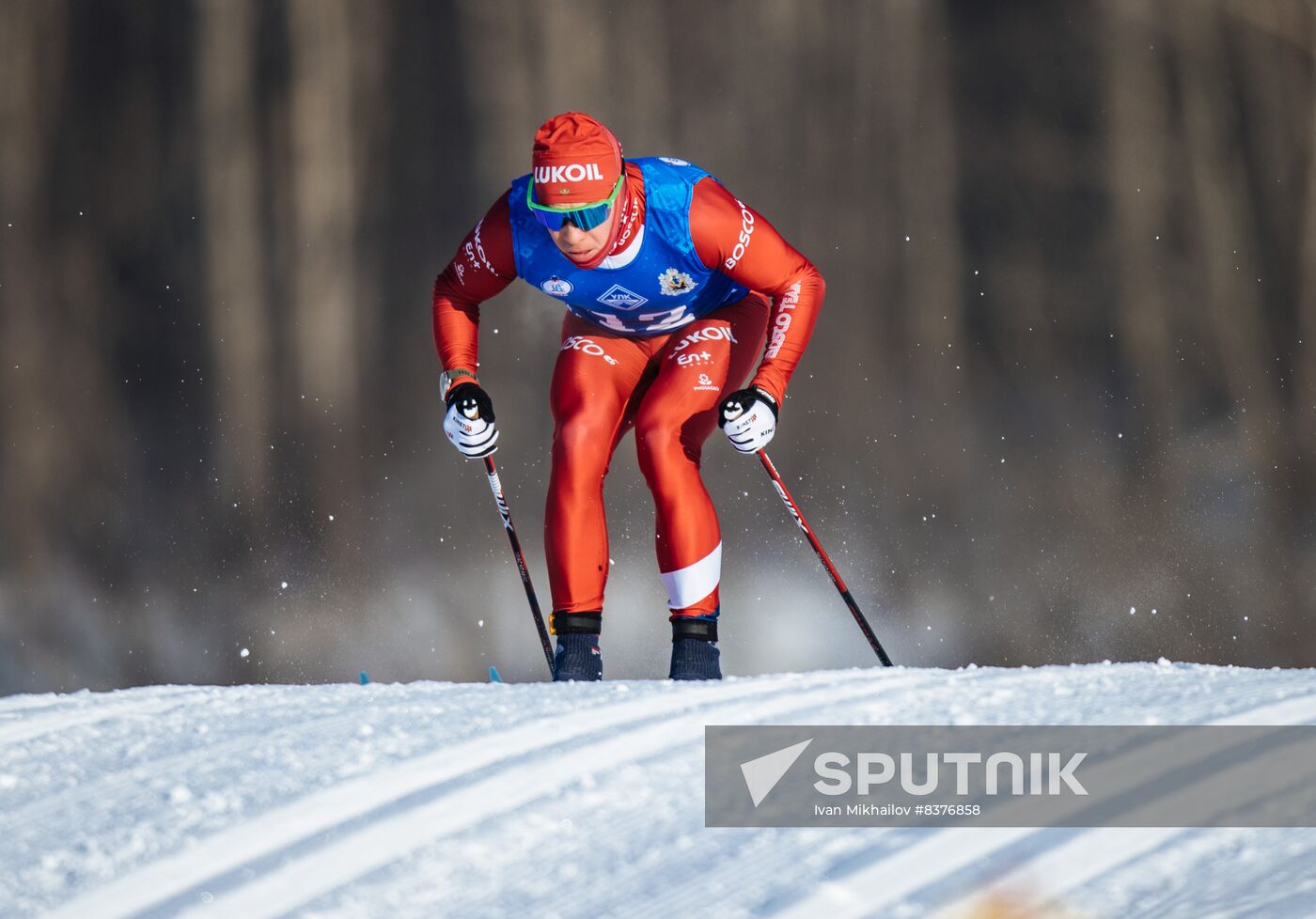 Russia Cross-Country Skiing Competititon Men