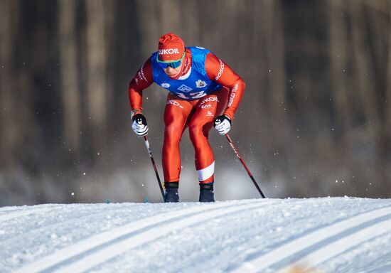 Russia Cross-Country Skiing Competititon Men